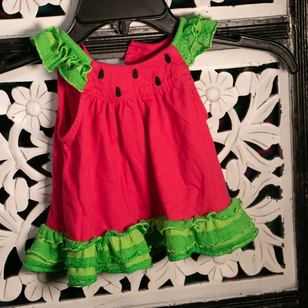 Watermelon Summer Dress Toddler